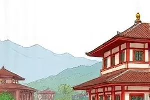 囧次元首页主推的高清影视动漫聚合画面，深色剧场背景配橙色调光