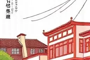折角信箱封面，被折角的老式信箱与信纸